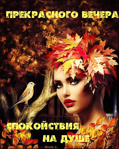 Прекрасного Вечера! Спокойствия на Душе