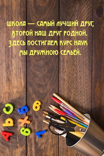 Школа — самый лучший друг
