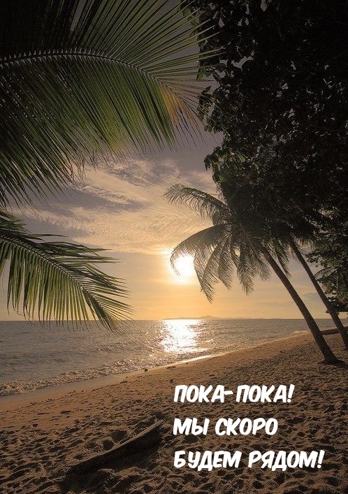 Пока-пока! Мы скоро будем рядом!