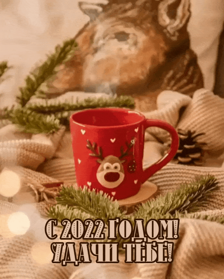 С 2022 годом! Удачи тебе!