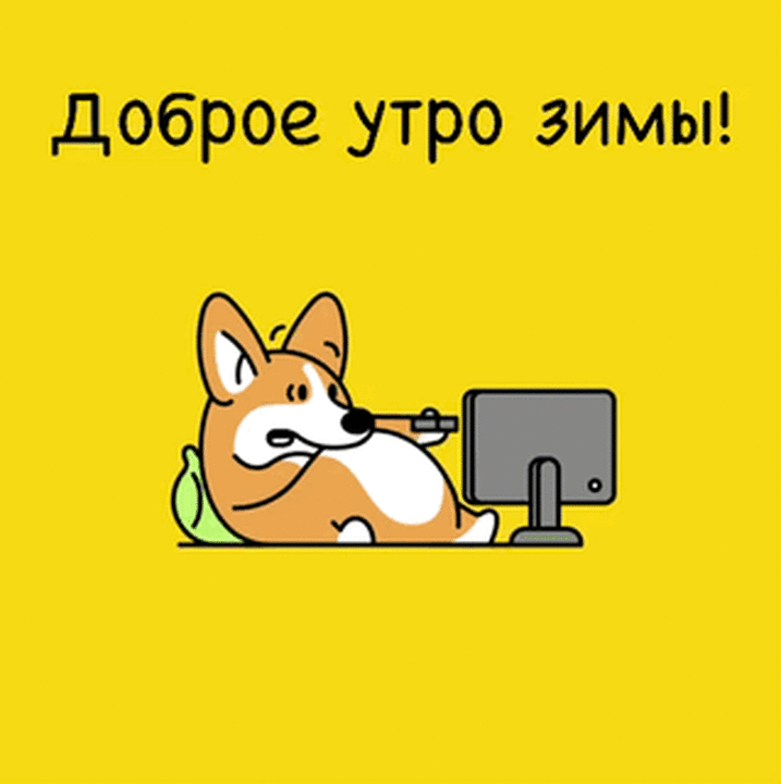 Доброе утро зимы!