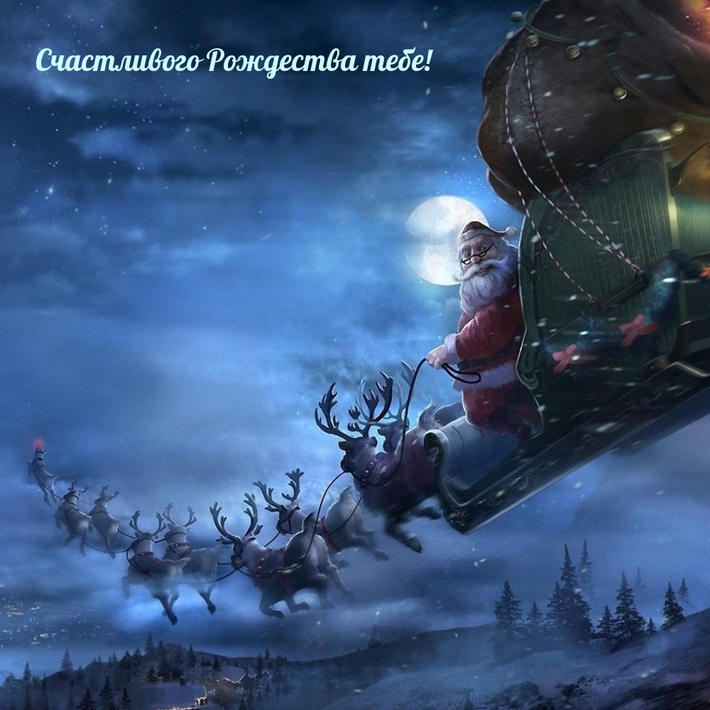 Счастливого Рождества тебе!