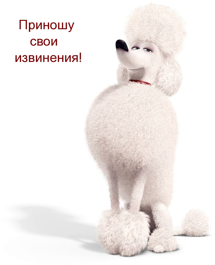 Приношу свои извинения!