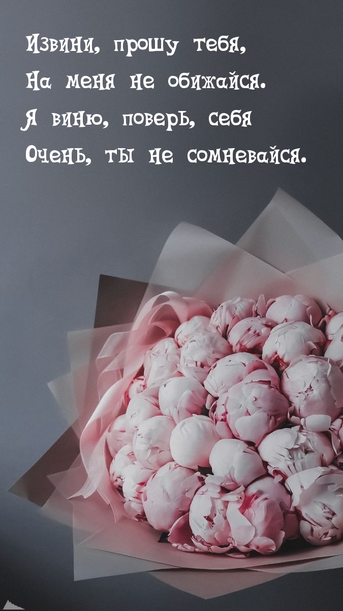 Извини, прошу тебя
