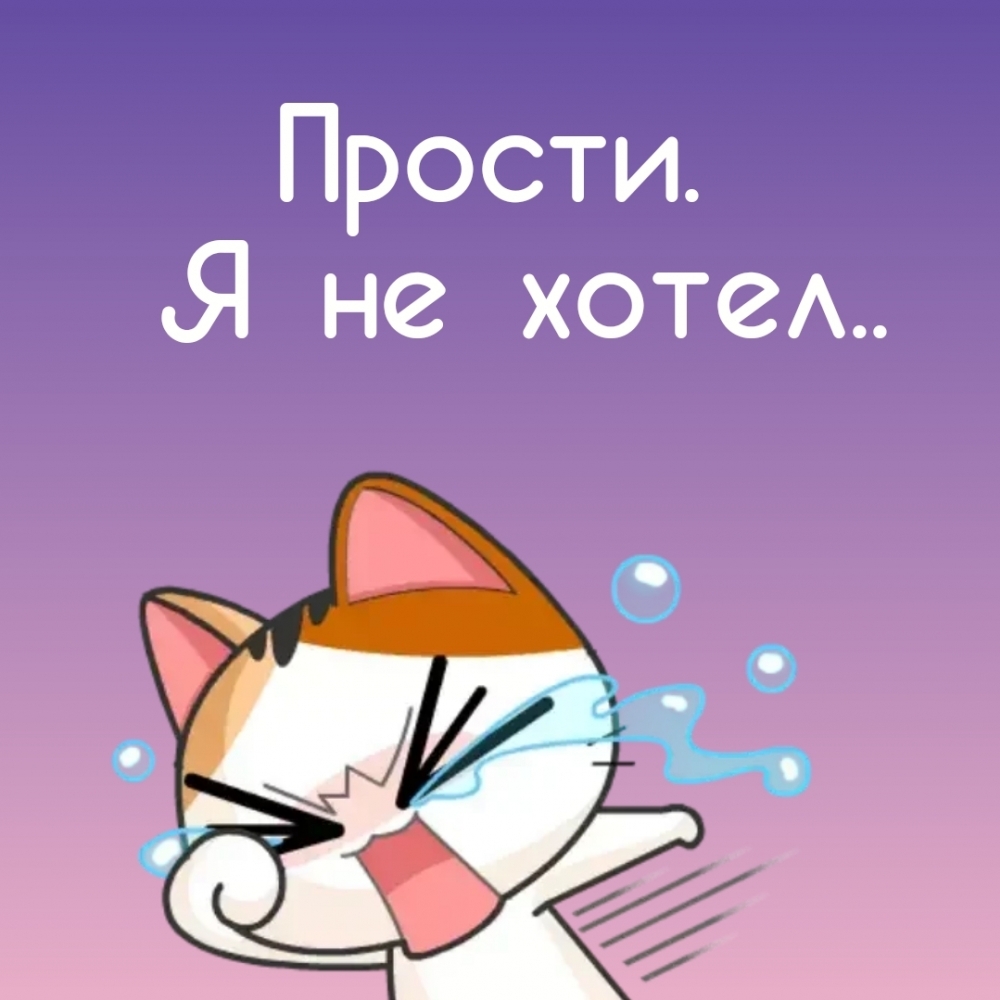 Прости.. Я не хотел..