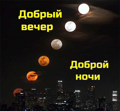 Добрый вечер Доброй ночи