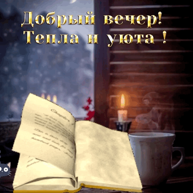 Добрый вечер! Тепла и уюта!