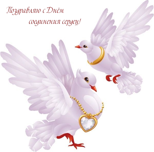 Поздравляю с Днём соединения сердец!