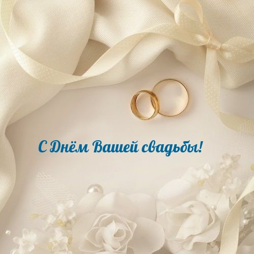 С Днём Вашей свадьбы!