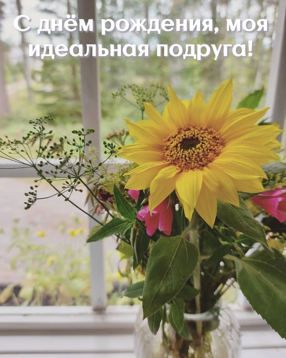 С днём рождения, моя идеальная подруга!