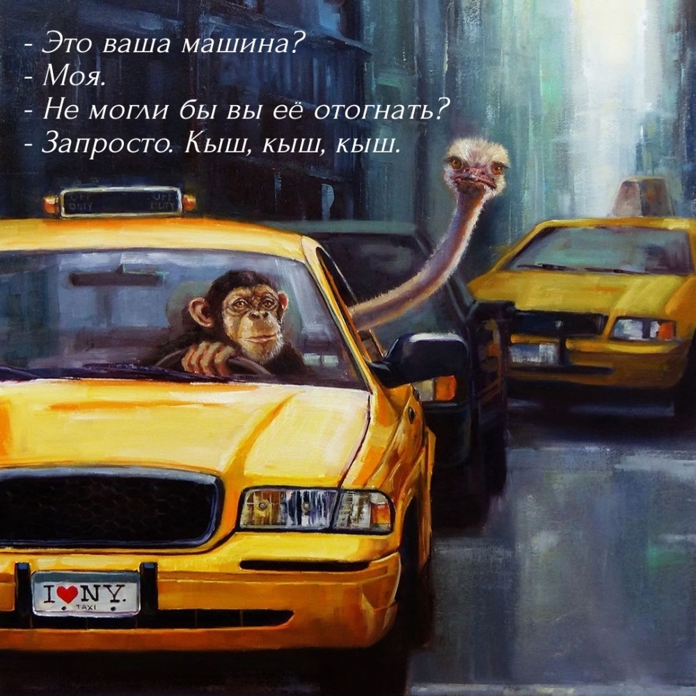 — Это ваша машина? — Моя. — Не могли бы вы её отогнать?