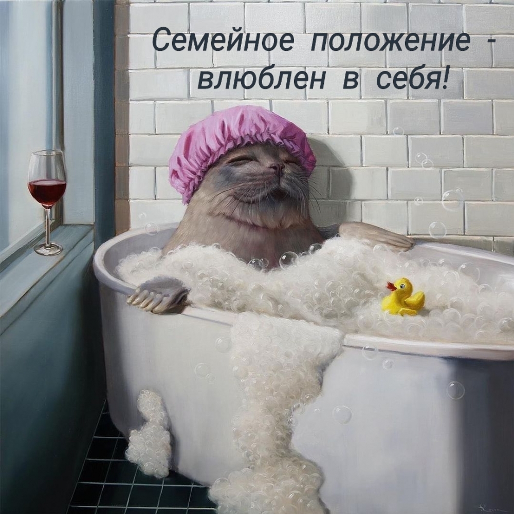 Семейное положение — влюблен в себя!