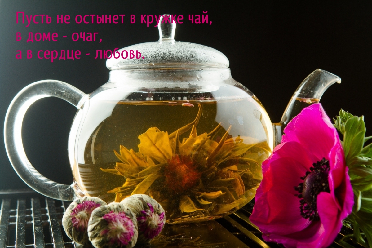Пусть не остынет в кружке чай, в доме — очаг, а в сердце — любовь.