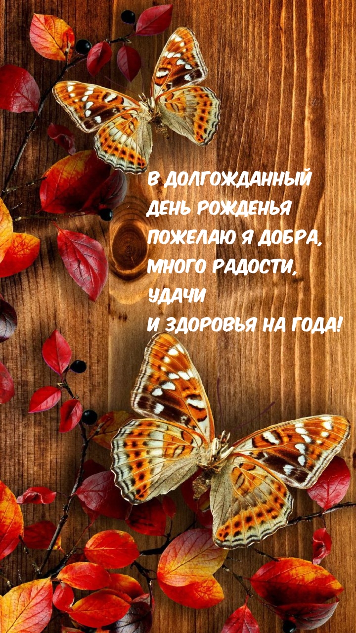 В долгожданный день рожденья пожелаю я добра