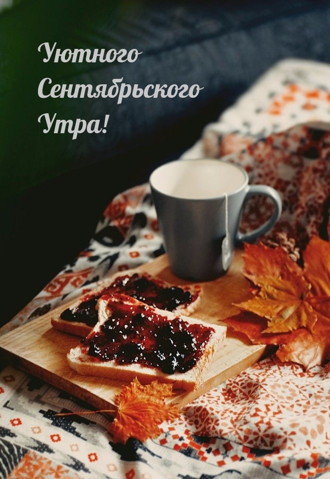 Уютного Сентябрьского Утра!