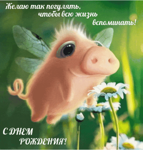 Желаю так погулять, чтобы всю жизнь вспоминать.