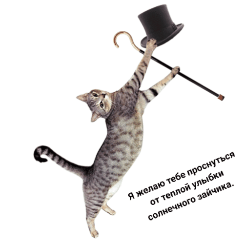 Я желаю проснуться от теплой улыбки
