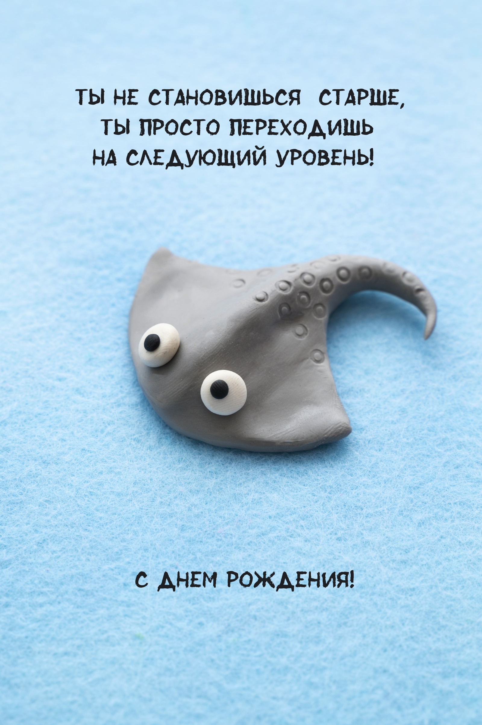 ТЫ не становишься старше, ты переходишь на следующий уровень!