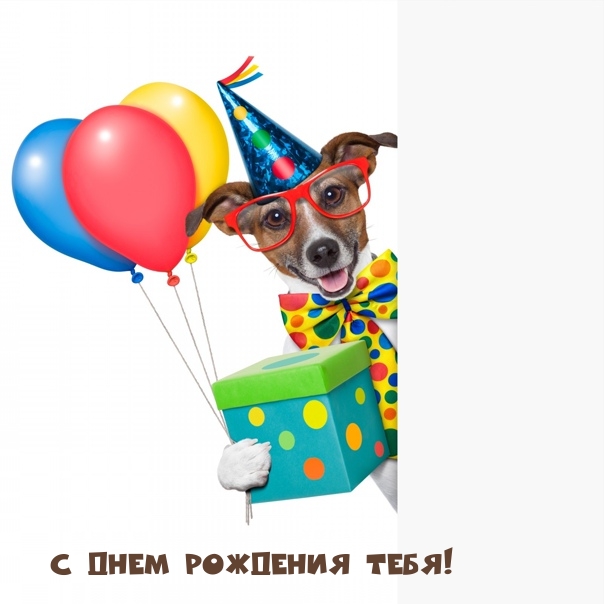 С днем рождения тебя!