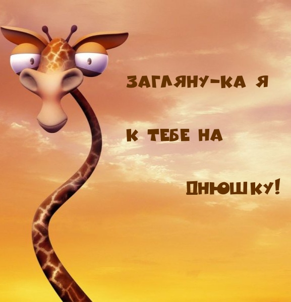 Загляну-ка я к тебе на Днюшку!