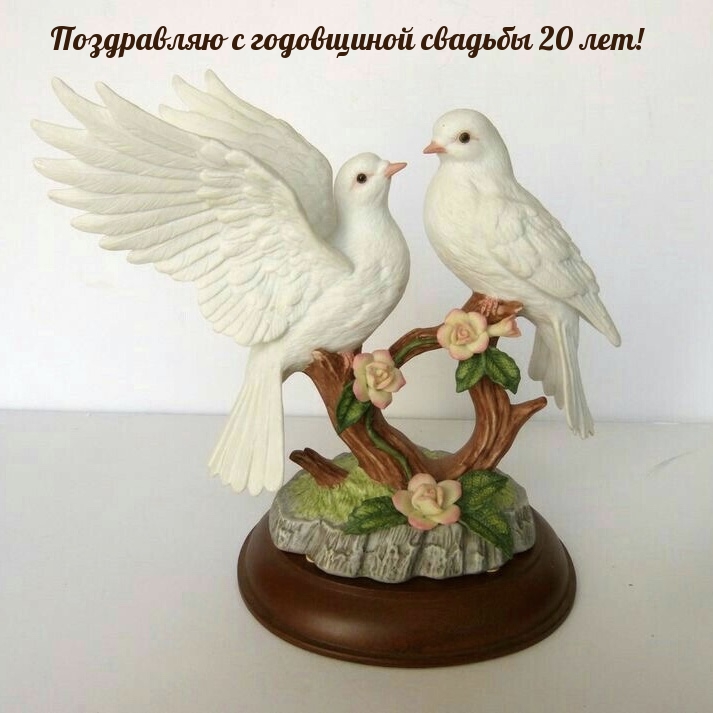 Поздравляю с годовщиной свадьбы 20 лет!