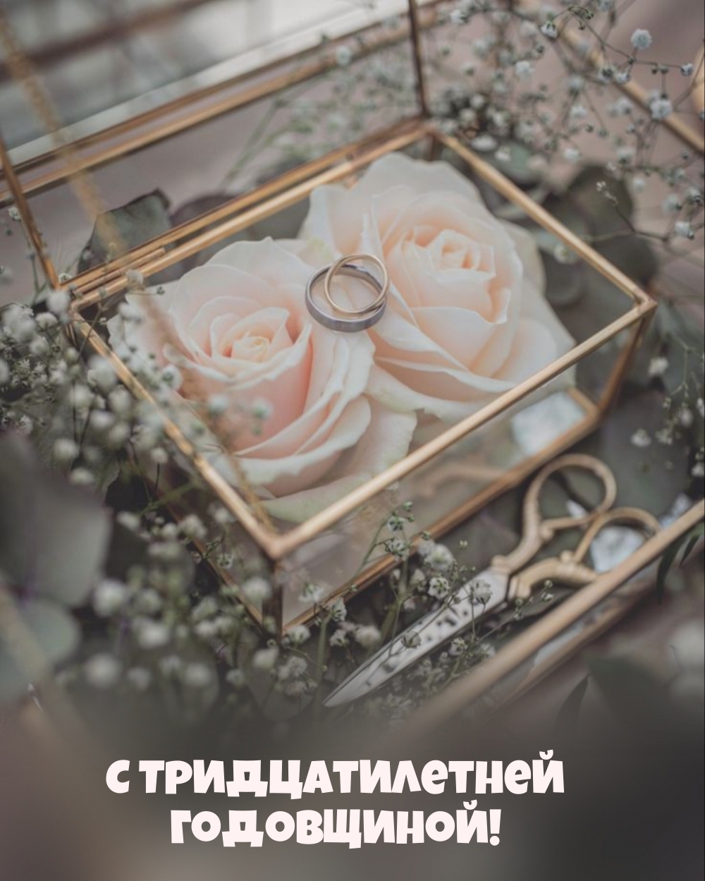 С Тридцатилетней Годовщиной!