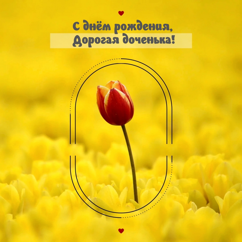 С днём рождения, Дорогая доченька!