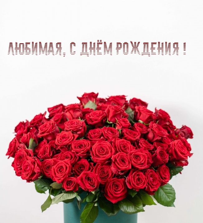 Любимая, с днём рождения!
