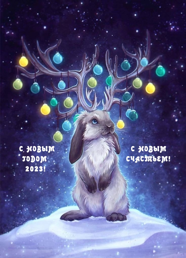 С новым годом 2023! С новым счастьем!