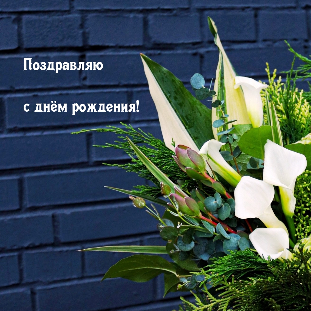 Поздравляю с днём рождения!