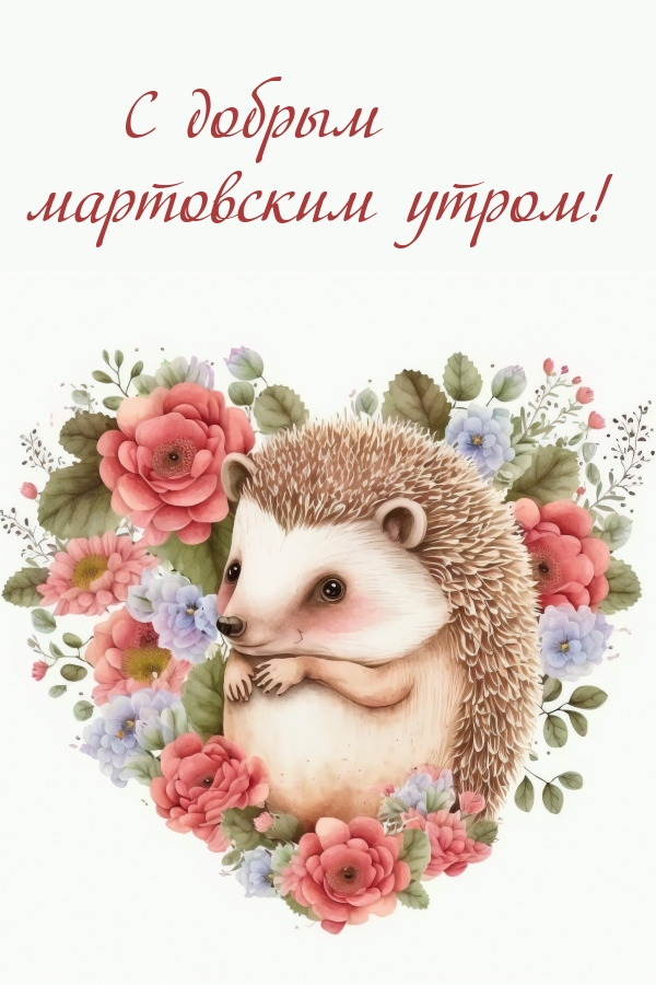 С добрым мартовским утром!