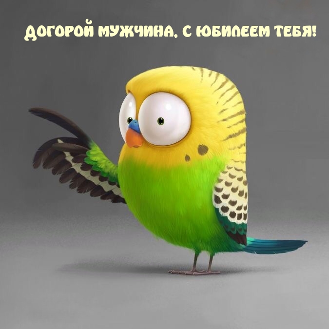 Дорогой мужчина, с юбилеем тебя!