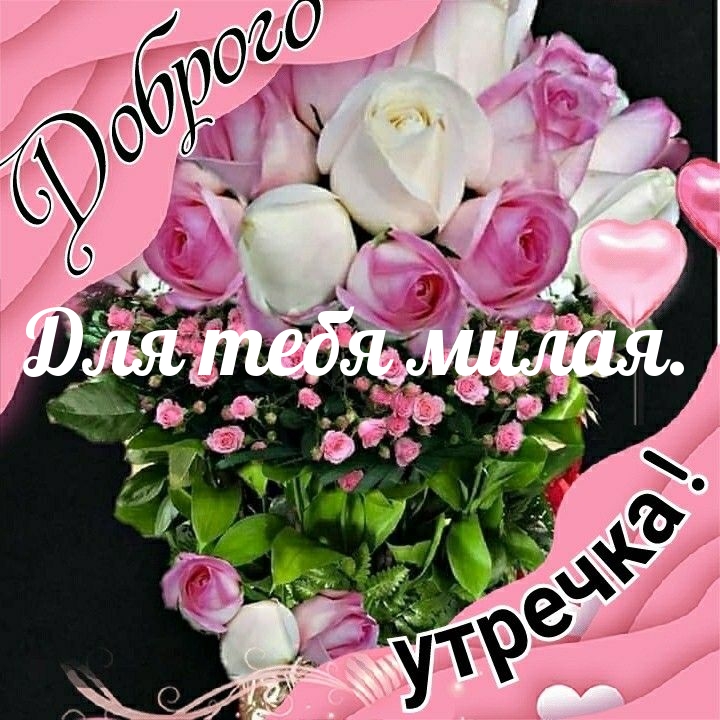 Для тебя милая. Доброго утречка!