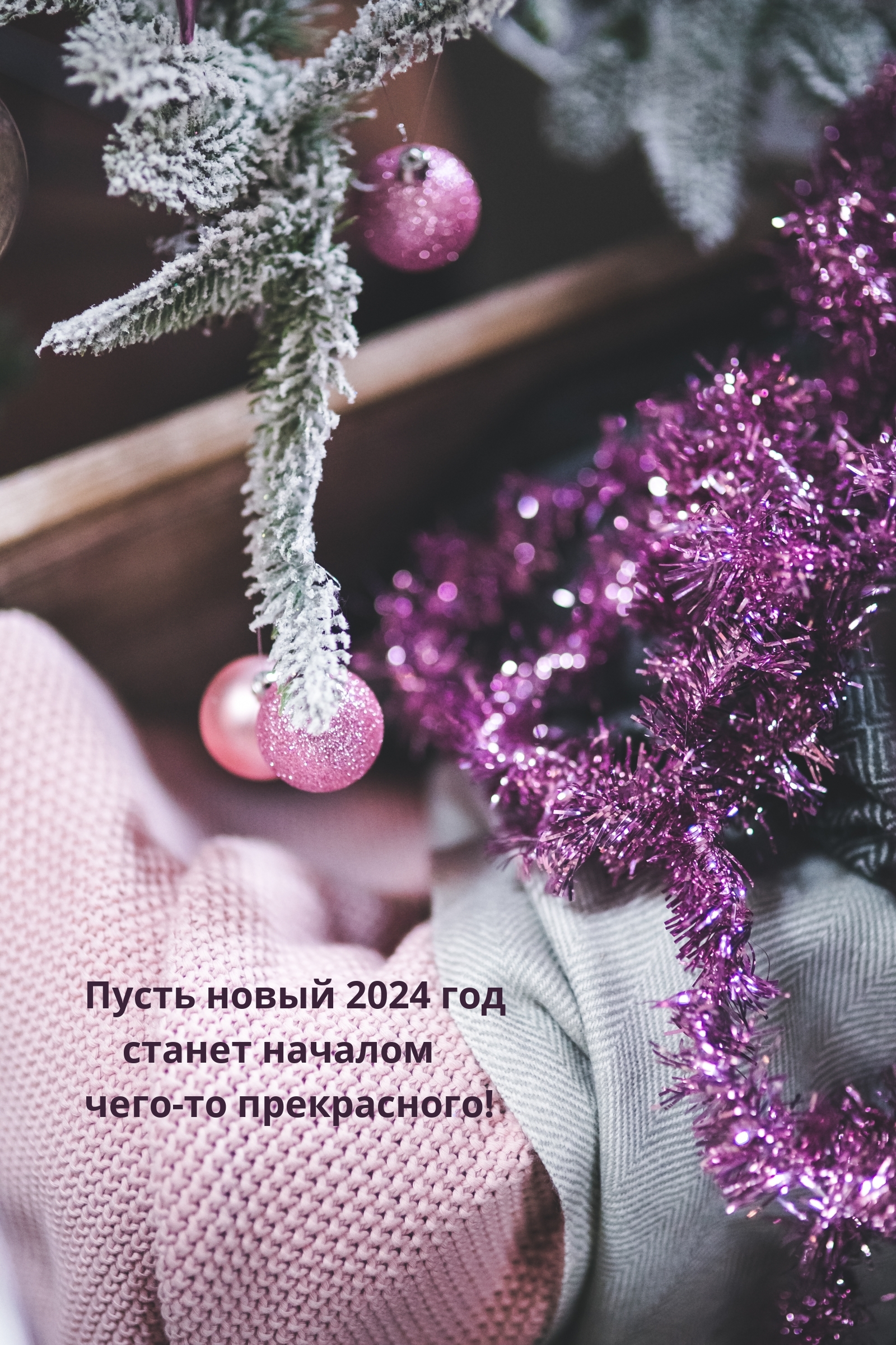 Пусть новый 2024 год станет началом чего-то прекрасного!