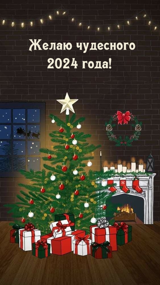 Желаю чудесного 2024 года!