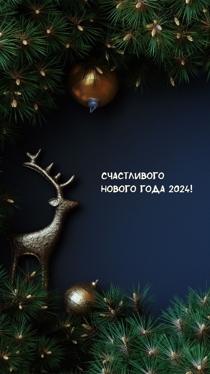 Счастливого Нового года 2024!