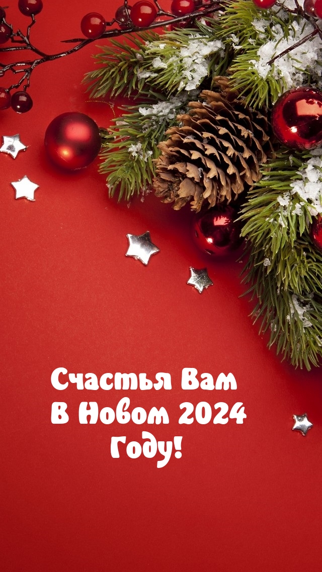 Счастья Вам В Новом 2024 Году!