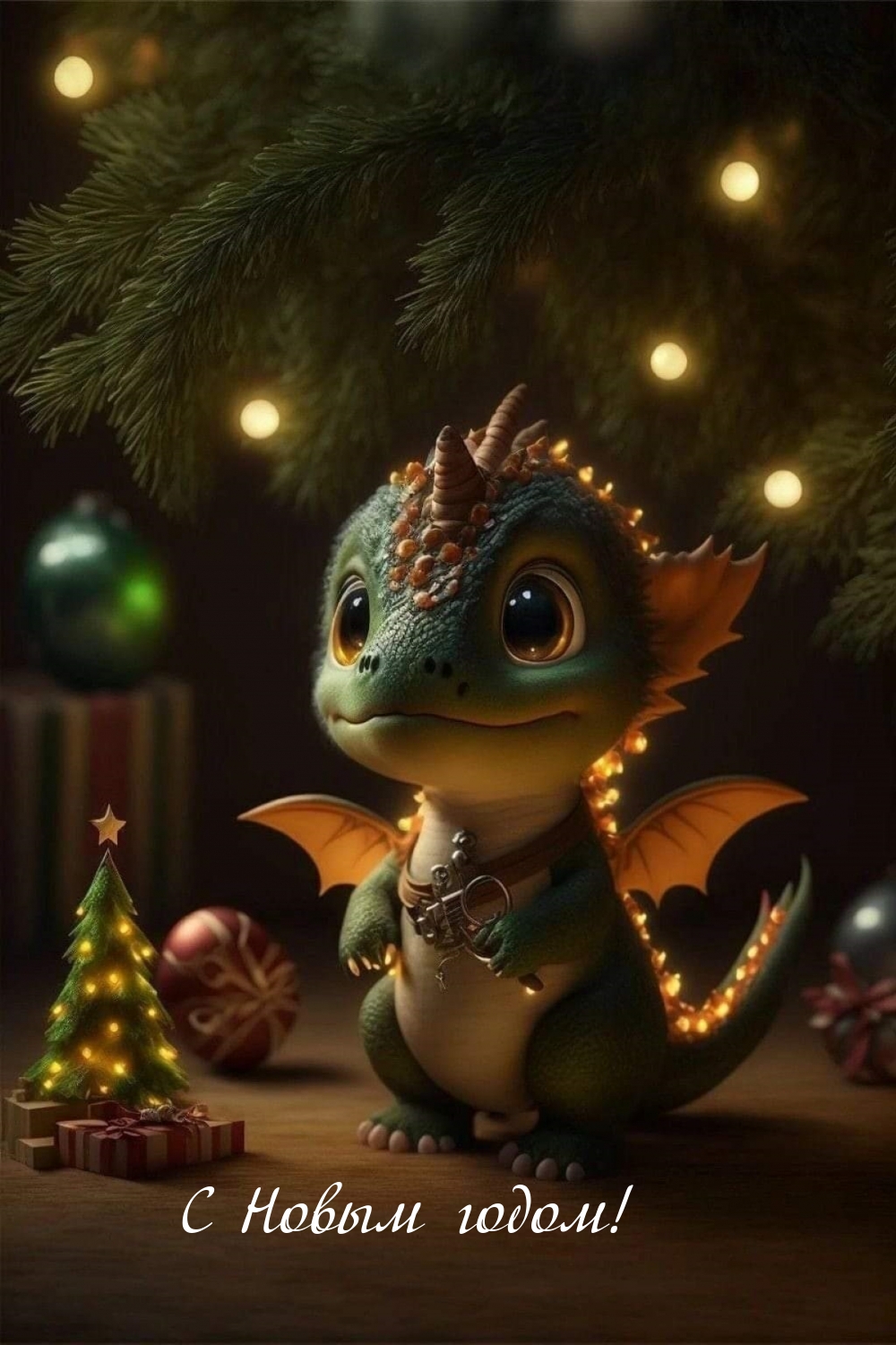 С Новым годом! Год Дракона