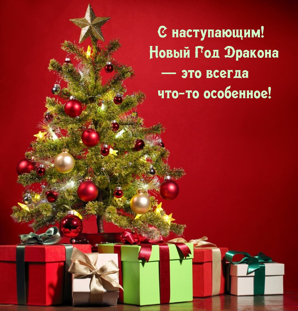 С наступающим! Новый Год Дракона — это всегда что-то особенное!