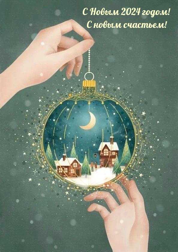 С Новым 2024 годом! С новым счастьем!