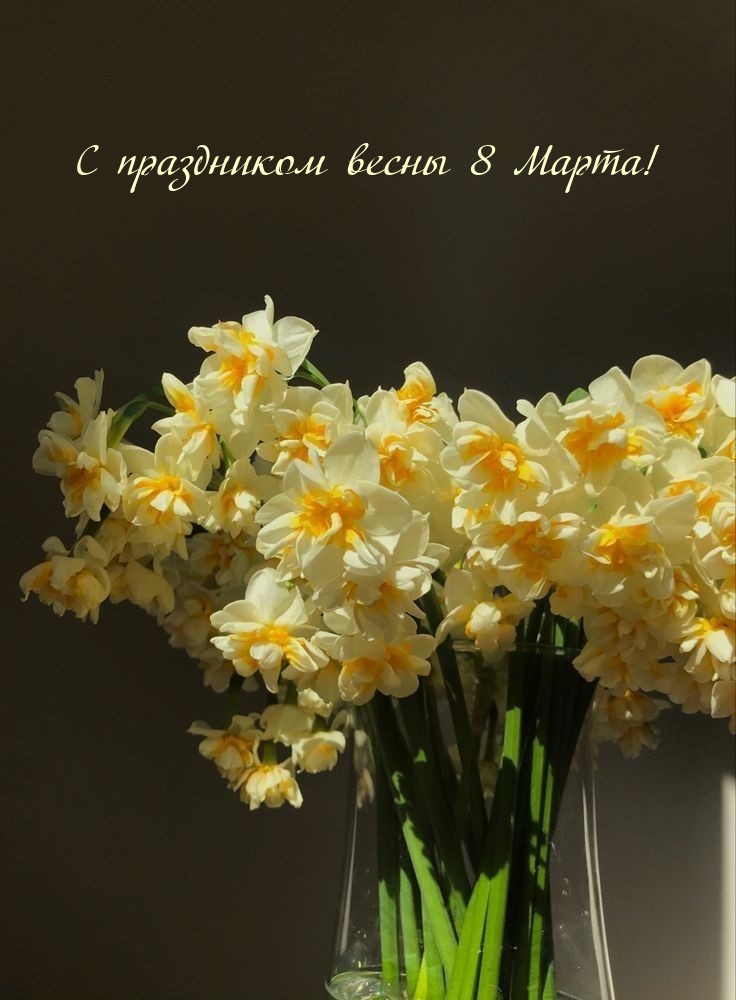 С праздником весны 8 Марта!