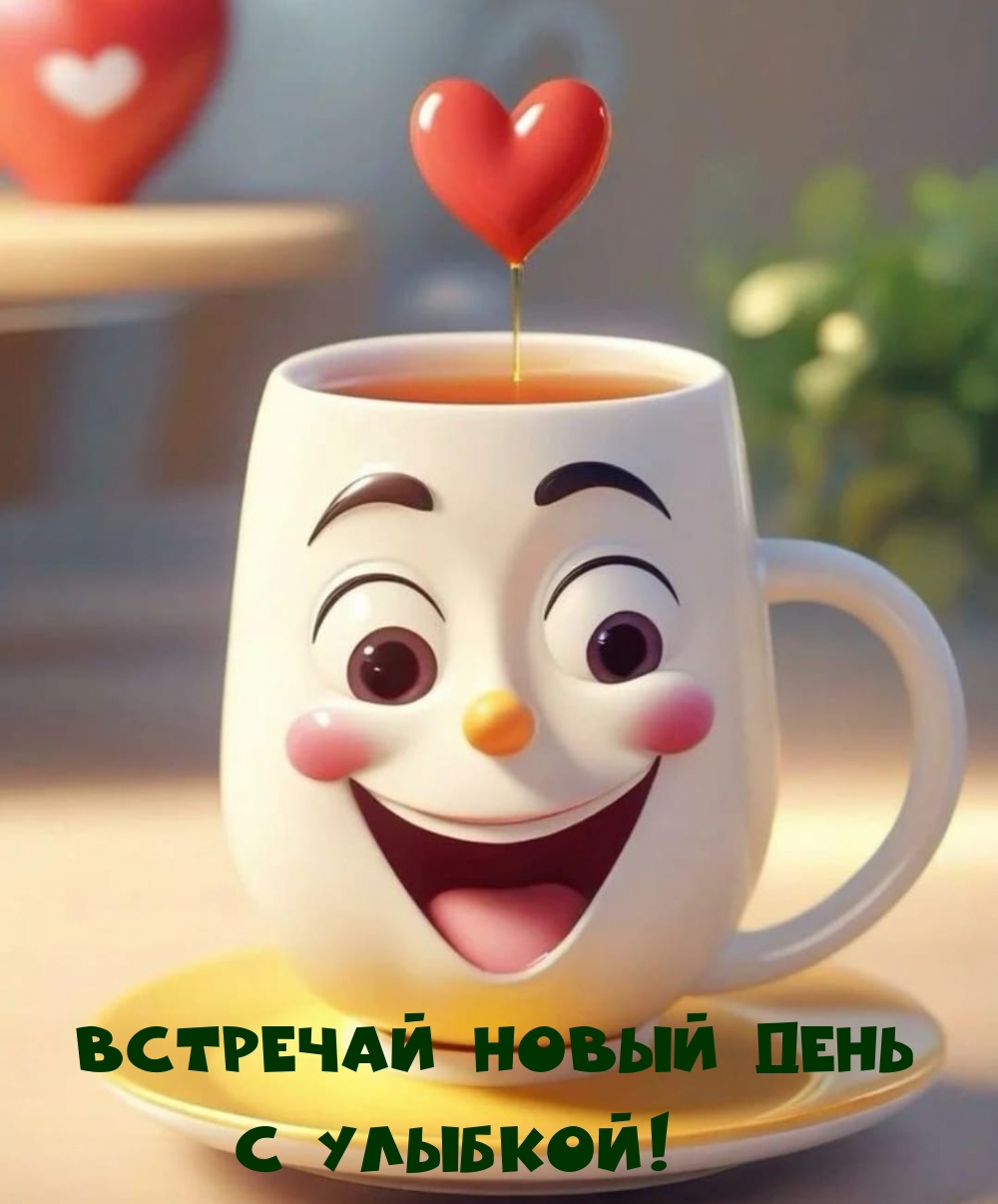 Встречай новый день с улыбкой!