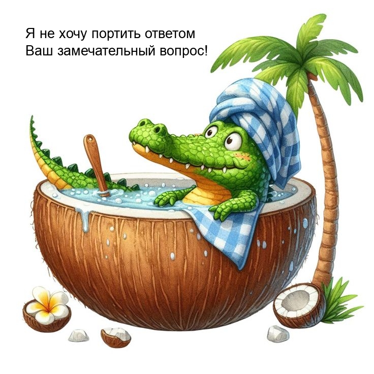 Я не хочу портить ответом Ваш замечательный вопрос!