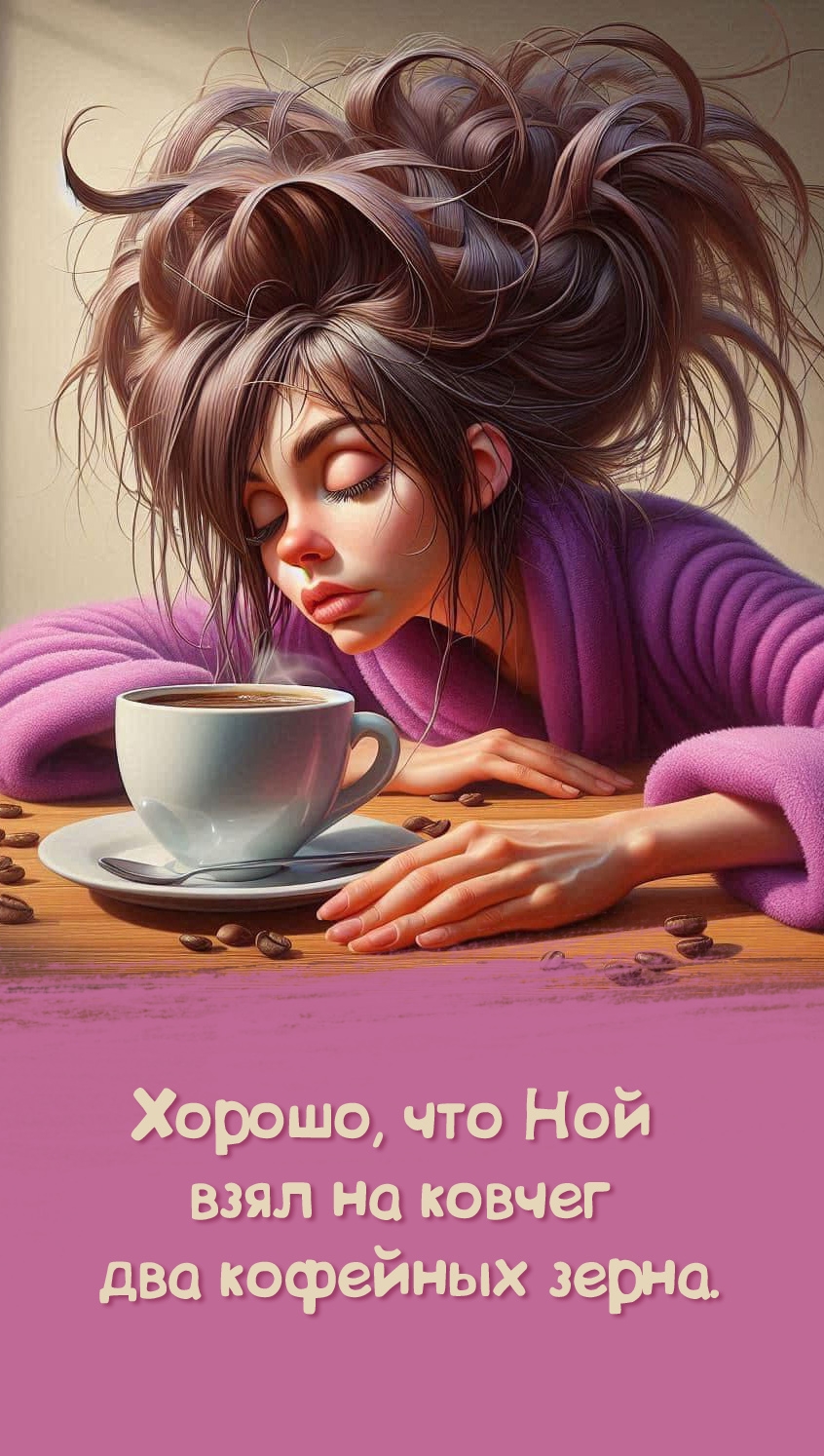 Хорошо, что Ной взял на ковчег два кофейных зерна.