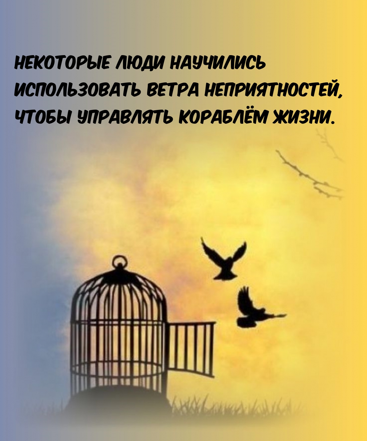Некоторые люди научились использовать ветра неприятностей