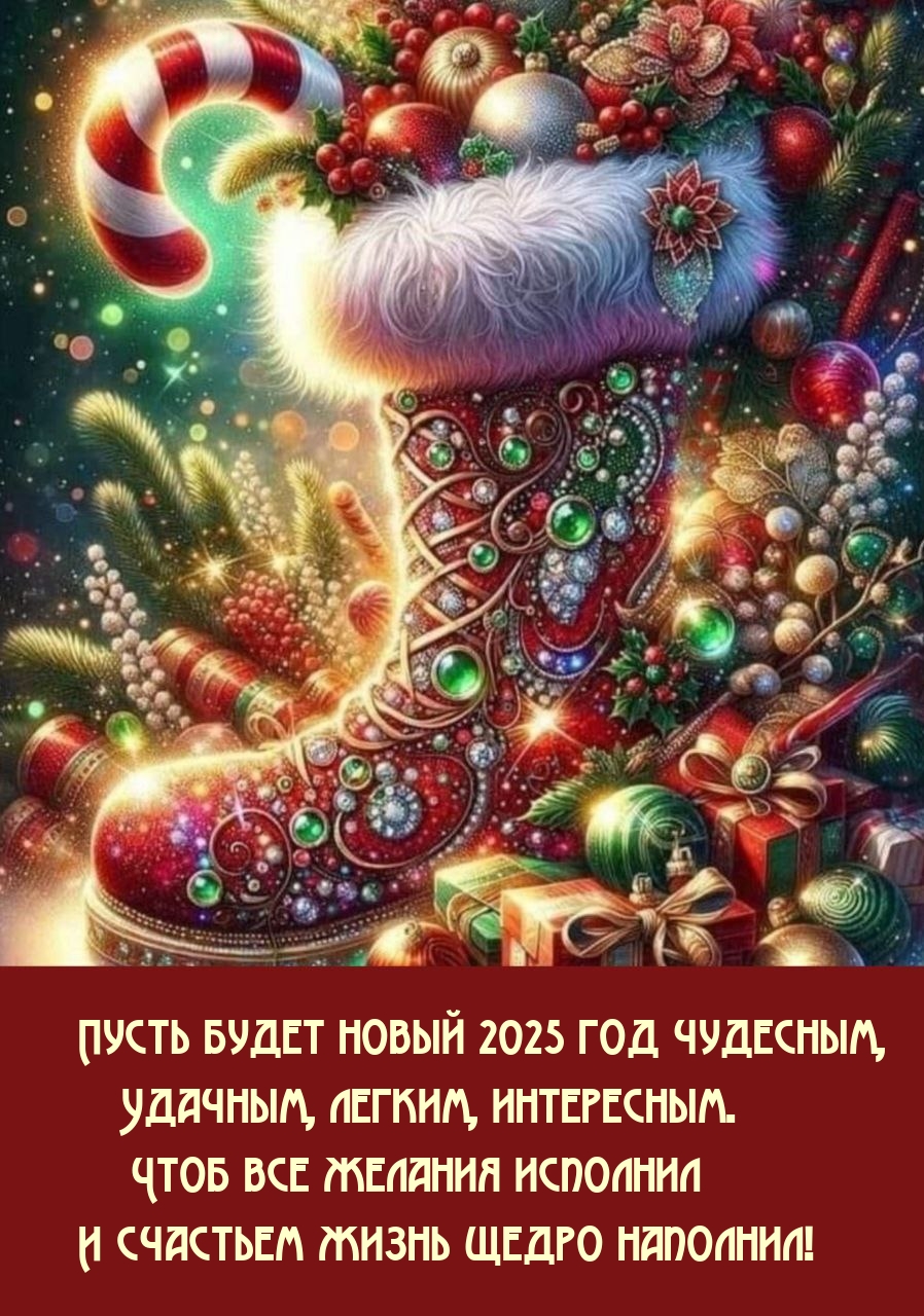 Пусть будет новый 2025 год чудесным