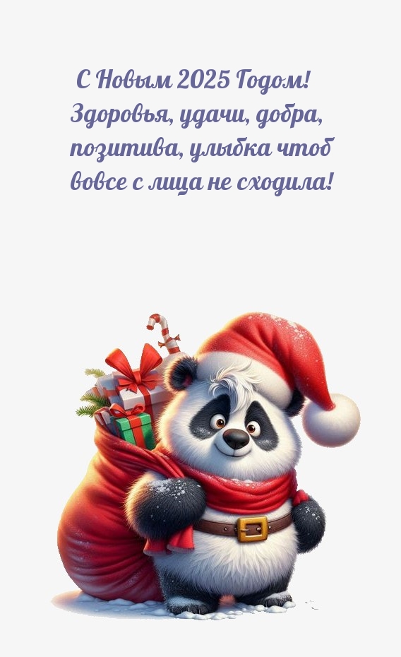 С Новым 2025 Годом! Здоровья, удачи, добра