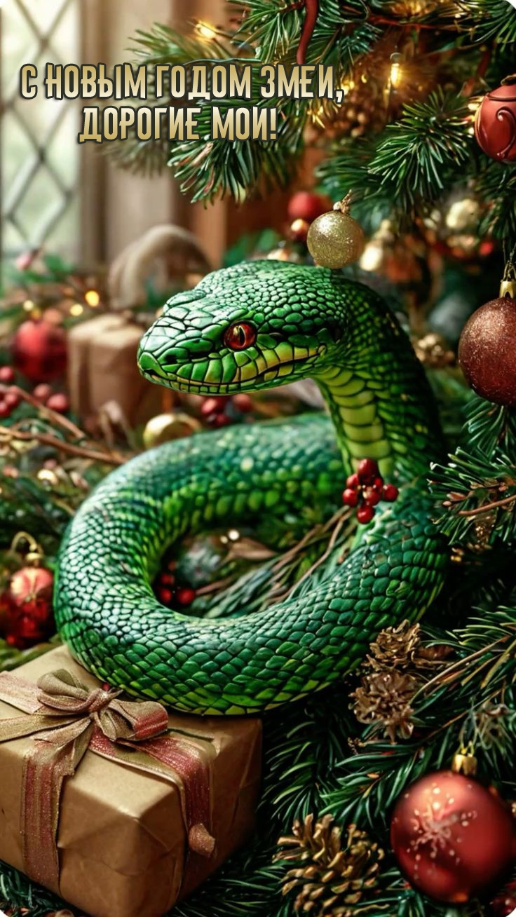 С Новым годом Змеи, Дорогие мои!