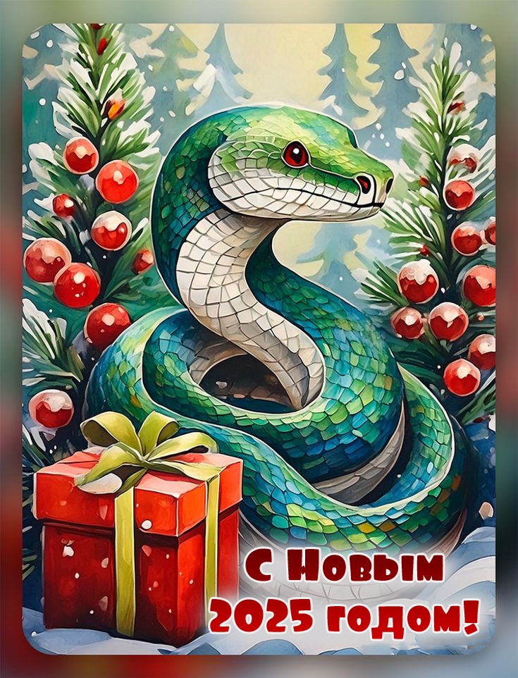 С Новьым 2025 годом!
