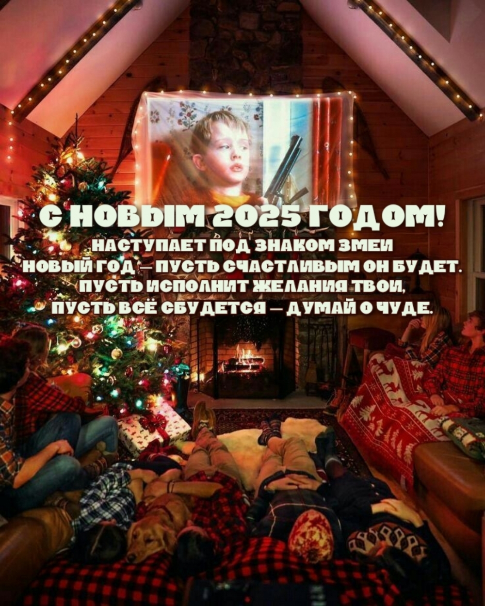 С Новым 2025 годом! Наступает под знаком Змеи
